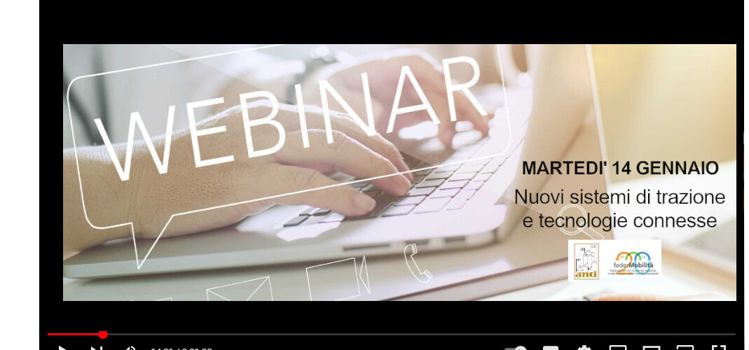 Webinar ANCI-Federmobilità “Un autobus urbano a zero emissioni è per sempre?”