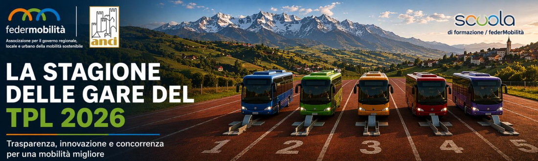 LA STAGIONE DELLE GARE DEL TPL – 2026 Ciclo di webinar di federMobilità e ANCI sulle procedure di affidamento del TPL