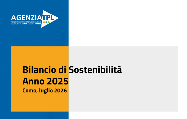 Como: Agenzia Tpl, presentazione del Bilancio di Sostenibilità 2025